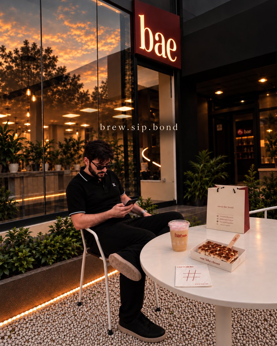 Coffee being prepared at bae